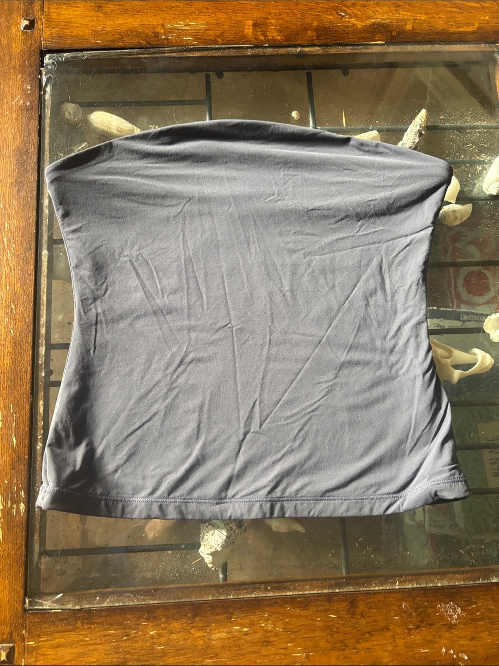 Suuksess Classic Strapless Tube Top in Gray